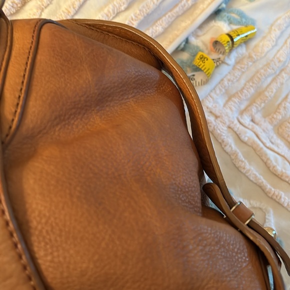Vintage leather Michael Kors bowler bag - Picture 14 of 16